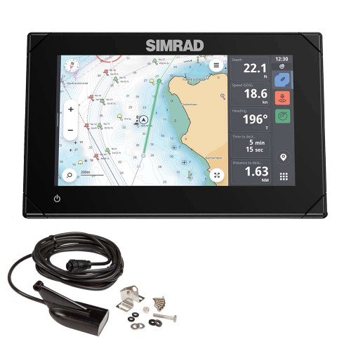Simrad NSX 3007 7" Chartplotter Fishfinder with HDI Transducer