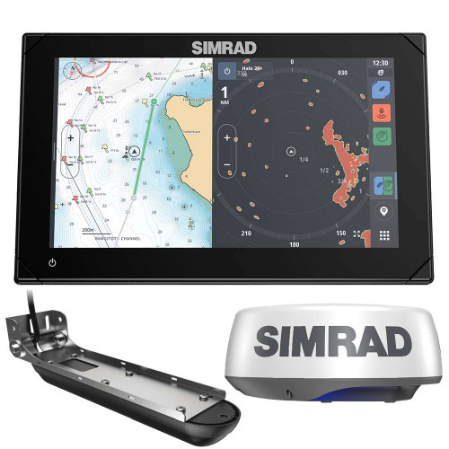 Simrad NSX 3009 Radar Bundle with HALO20+ and Active Imaging 3-in-1