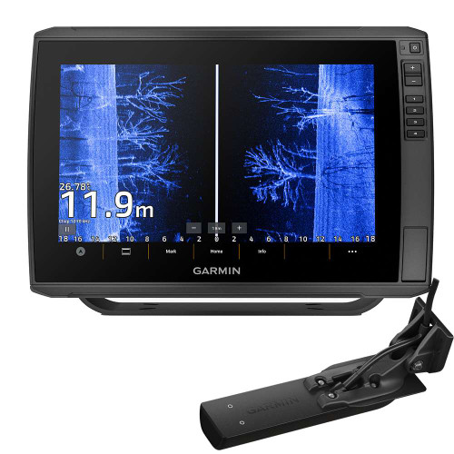 Garmin ECHOMAP Ultra 2 122sv 12-inch Chartplotter with GT56UHD-TM Transducer, Worldwide Basemap
