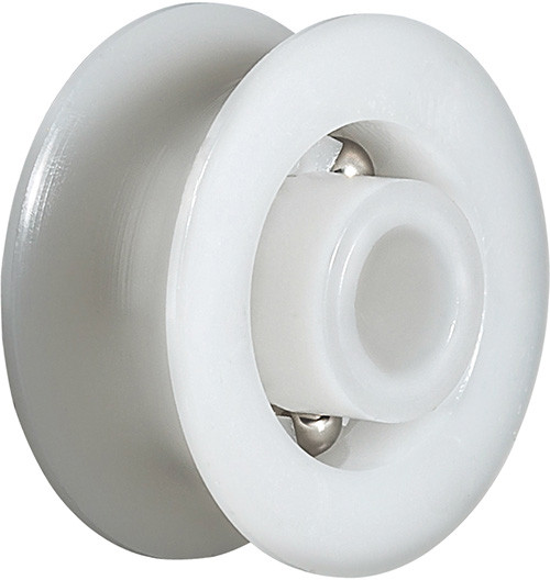1116-6, Plastic Pulley Bearing - .180" X .648" X .350" (Wir), .280 (Wor)