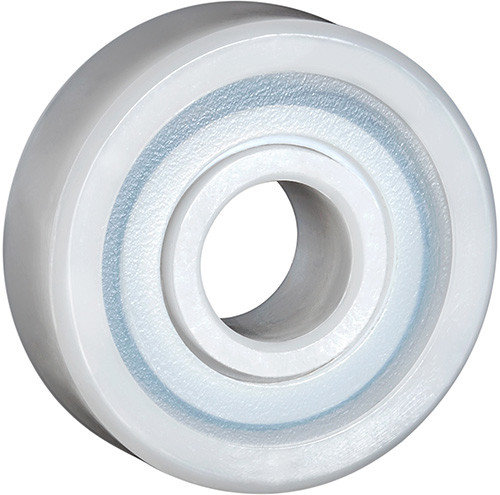 P581azs-1/2", Plastic Radial Ball Bearing With Polymer Shields 1/2" Bore X 1-1/8" Od