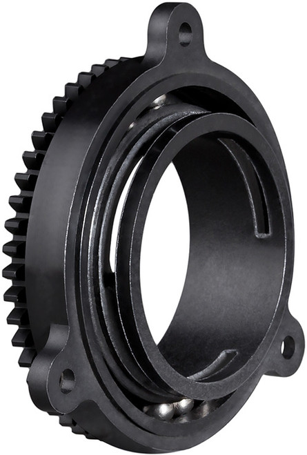 1428, High Temperature Plastic, Single Row, Integrated Gear Plastic Ball Bearing For Special Effects Lighting System - .394" X 2.083" X .750"