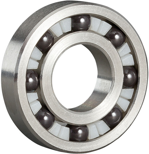 Ssr12-C-7/16W, Radial Ball Bearing, Ceramic Balls, Single Row, Inch Size