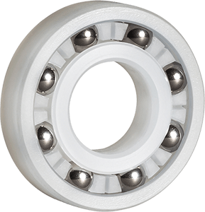 PVDF Plastic Radial Ball Bearings
