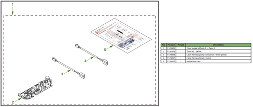 Timer repair kit Twin-2 -> Twin-3