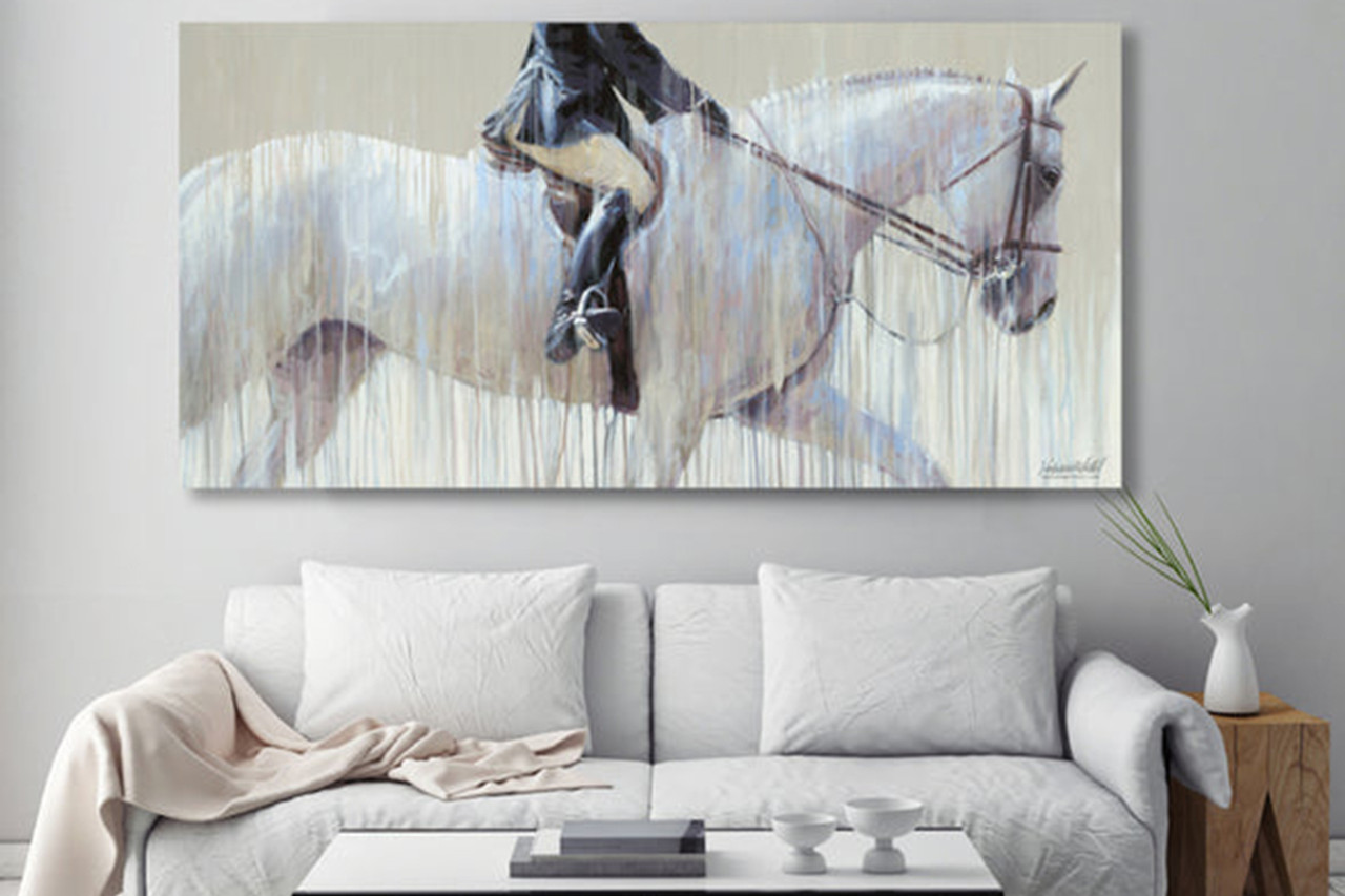 Stylish Equestrian Canvas