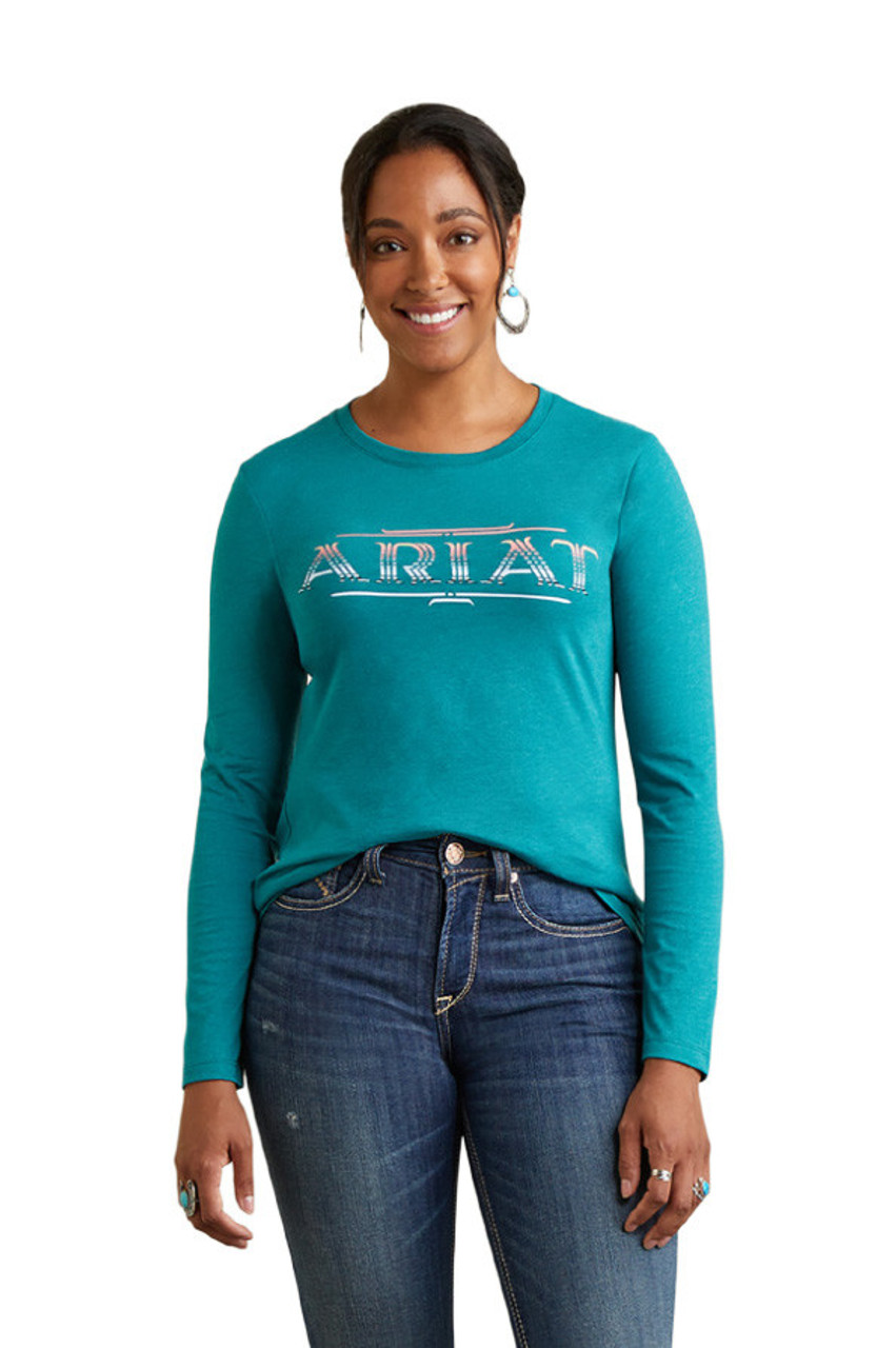 Ariat Ladies Seape Style Long Sleeve T-Shirt | C&S