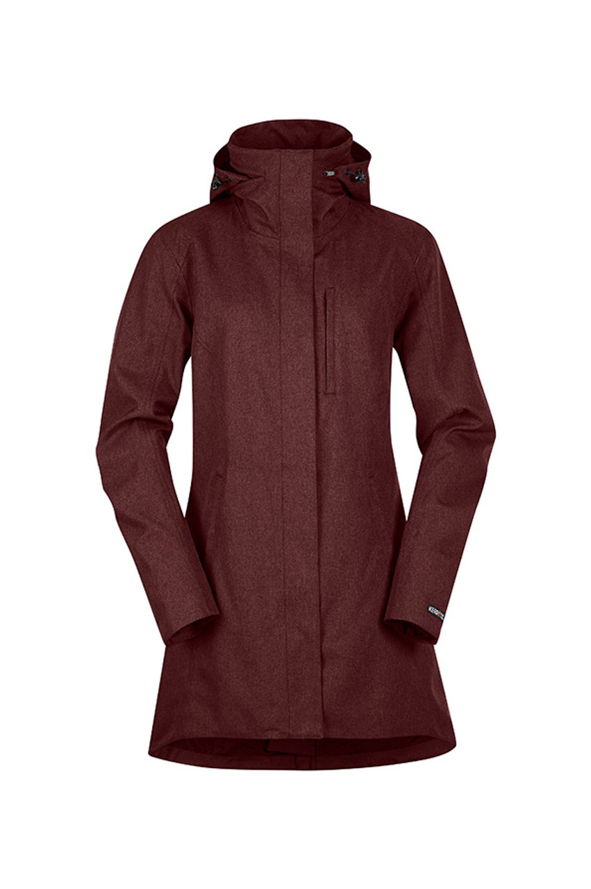 Women's Squall Hooded Waterproof Raincoat | Lands' End