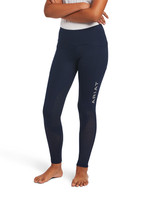 Ariat Ladies EOS Knee Patch Tight (Navy) Ladies Tights at Chagrin Saddlery  Main