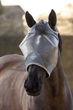 LeMieux Visor-Tek Half Face Field Turnout Fly Mask Eyes & Ears Protector UV  Mesh