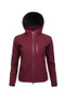 LeMieux Ladies Elite Softshell Jacket - Burgundy - Front