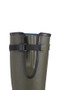 Le Chameau Mens Vierzonord Neoprene Lined Wellington Boots in Vert Chameau - Strap Detail