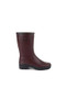 Le Chameau Ladies Giverny Bottillon Jersey Lined Wellies in Cherry - Side