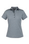 Kerrits Ladies Cool Tempo Polo Shirt in Sea Glass/Admiral - Front