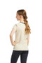 Ariat Youth Fabulous Short Sleeve T Shirt - Oatmeal Heather - Back