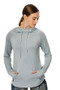 Horseware Ladies Technical Hooded Top in Blue - Front