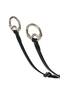 LeMieux Breastplate with Detachable Martingale - Black/Silver - Detail One