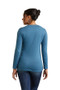 Ariat Ladies Seape Style Long Sleeve T-Shirt - Heather Grey - Back