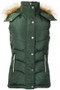 Coldstream Ladies Leitholm Quilted Vest in Fern Green - Front