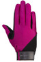 Hy Equestrian Absolute Fit Riding Glove in Purple - Front