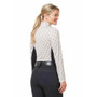 Kerrits Ladies Keystone Ice Fil Long Sleeve Shirt in Vanilla Bits N Crop - back