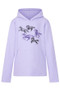 Kerrits Kids Happy Herd Pullover Hoodie in Violet - front