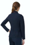 Hy Equestrian Childrens Silvia Show Jacket in Navy - back