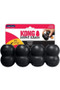 KONG Extreme Goodie Ribbon Dog Toy in Black