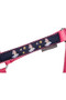 Hy Equestrian Unicorn Magic Halter and Leadrope Set in Pink/Navy - print