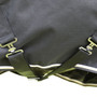 Shires Highlander Plus Turnout Blanket 200g - Black - Surcingles