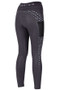 Aubrion Kids Coombe Riding Tights - Black - Back