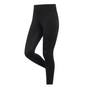 LeMieux Ladies Brushed Pull On Full Grip Breeches - Black - Front