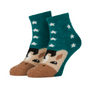 LeMieux Mini Fluffy Character Socks in Spruce