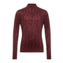 LeMieux Young Rider Fleur Base Layer - Merlot - Front