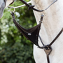 LeMieux Bib Martingale Attachment - Brown/Silver - Lifestyle