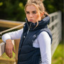 Coldstream Ladies Kimmerston Quilted Vest in Navy - front lifestyle