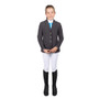 Coldstream Childrens Next Generation Allanton Show Jacket in Charcoal Gray - front