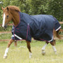 Premier Equine Buster Hardy Turnout Rug with Half Neck 0g in Navy - Lifestyle