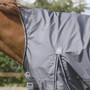 Premier Equine Buster Hardy Turnout Blanket with Half Neck 0g in Gray - half neck