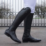 Premier Equine Mens Silentio Tall Leather Field Boot in Black - lifestyle