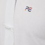 Premier Equine Mens Antonio Short Sleeve Show Shirt in White - tie loop