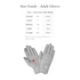 LeMieux Competition Gloves - Size Guide