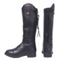 Hy Equestrian Childrens Agerola Riding Boots in Black - Side & Back