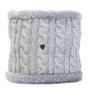 Hy Equestrian Childrens Morzine Hat and Snood Set in Gray - snood