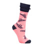 Little Rider Childrens The Princess and the Pony Socks Three Pack - pink/navy crowns