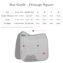 LeMieux Classique Dressage Saddle Pad - Size Guide