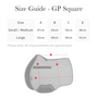 LeMieux Classique General Purpose Saddle Pad  - Size Guide