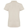 LeMieux Ladies Classique Polo Shirt - Stone - Back
