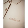 LeMieux Ladies Classique Polo Shirt - Stone - Close Up