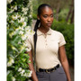 LeMieux Ladies Classique Polo Shirt - Stone - Lifestyle